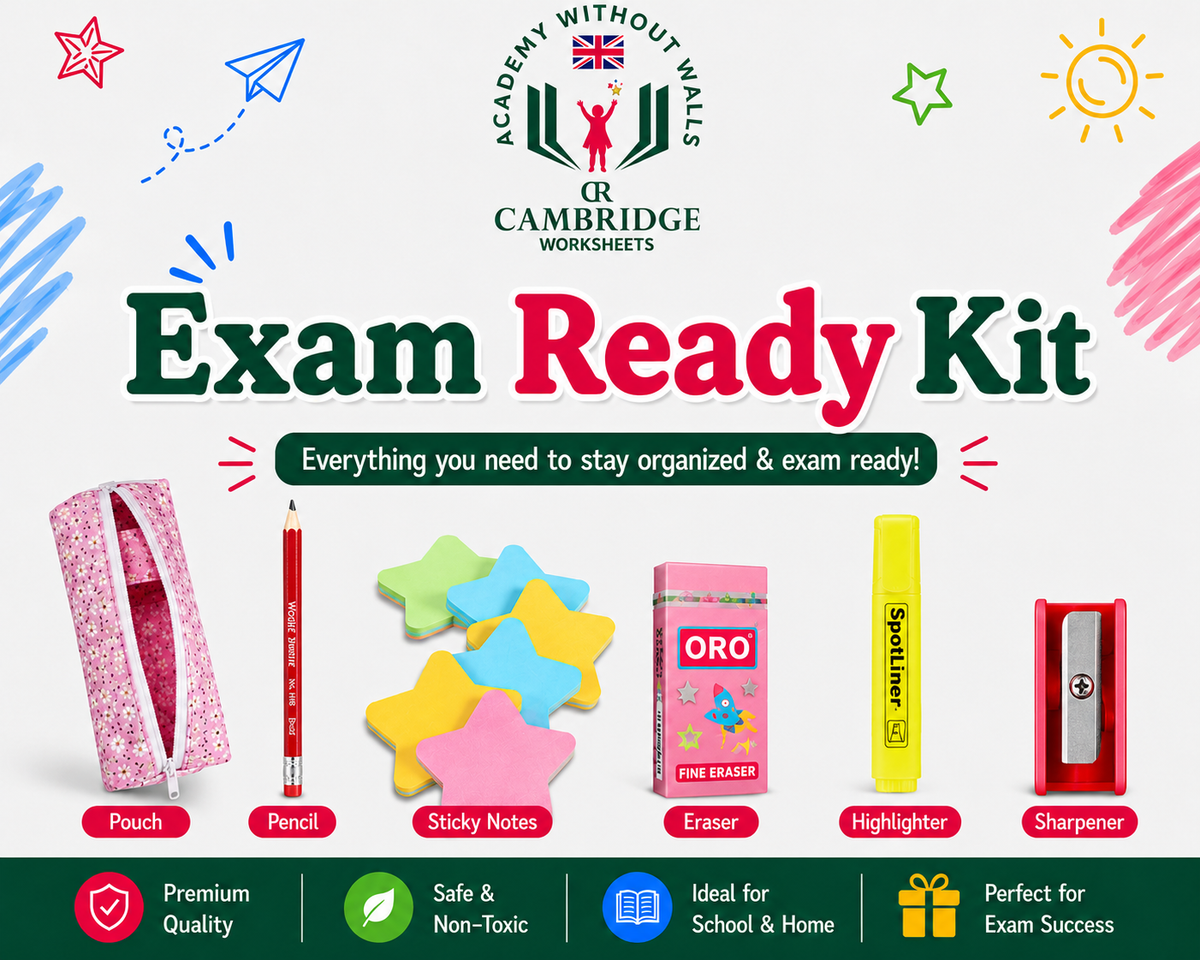 Exam Ready Kit with student stationery essentials