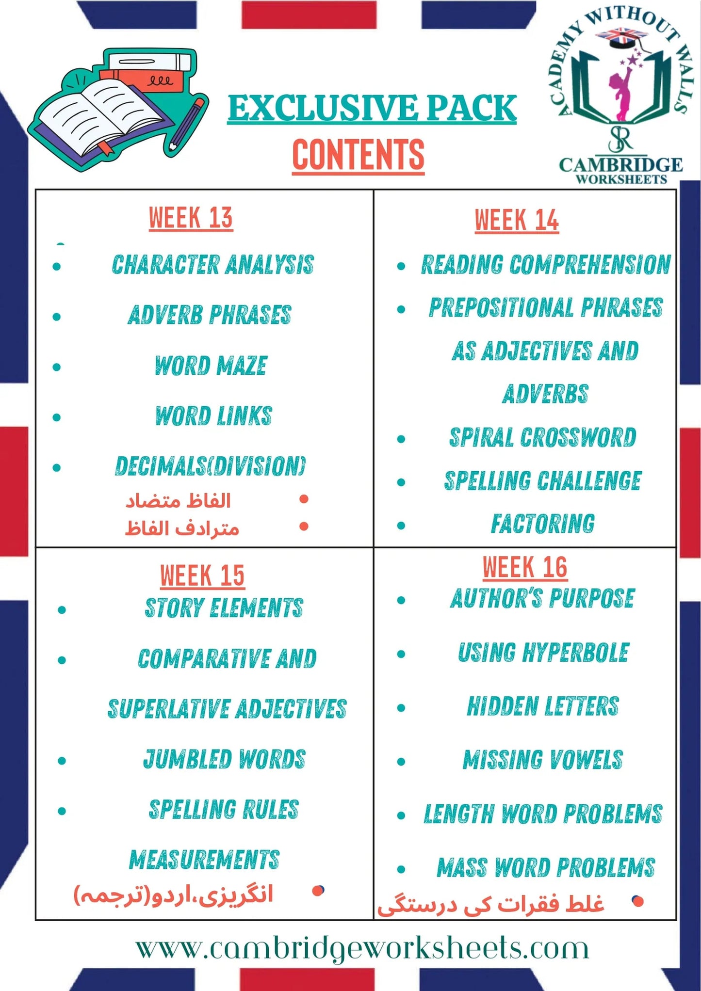 Complete Grade 5 advanced study bundle for primary students