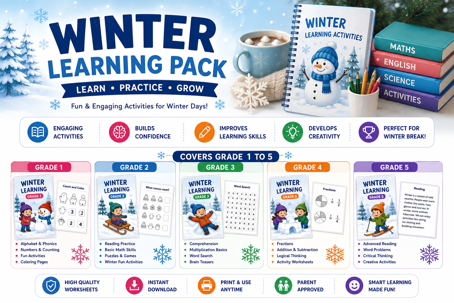 Winter Learning Packs