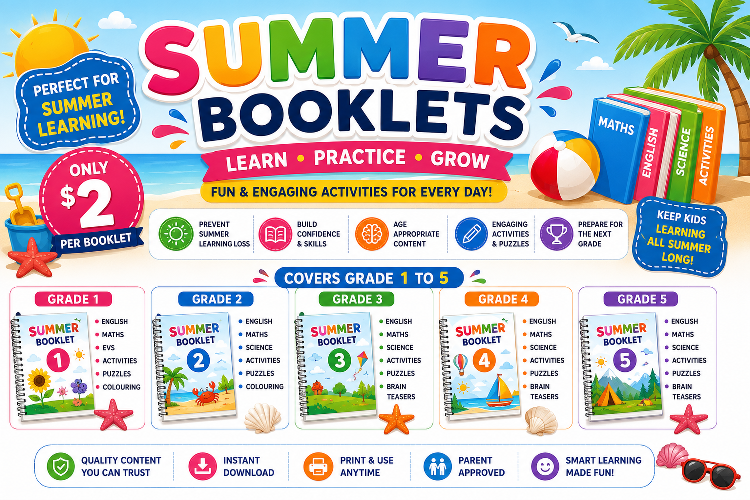 Summer Booklets