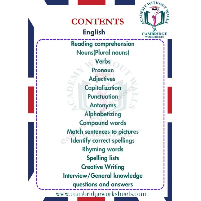 Grade 2 Admission Pack