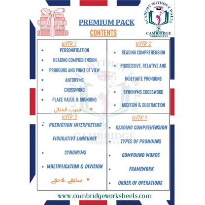 Grade 5 Exam Preparation