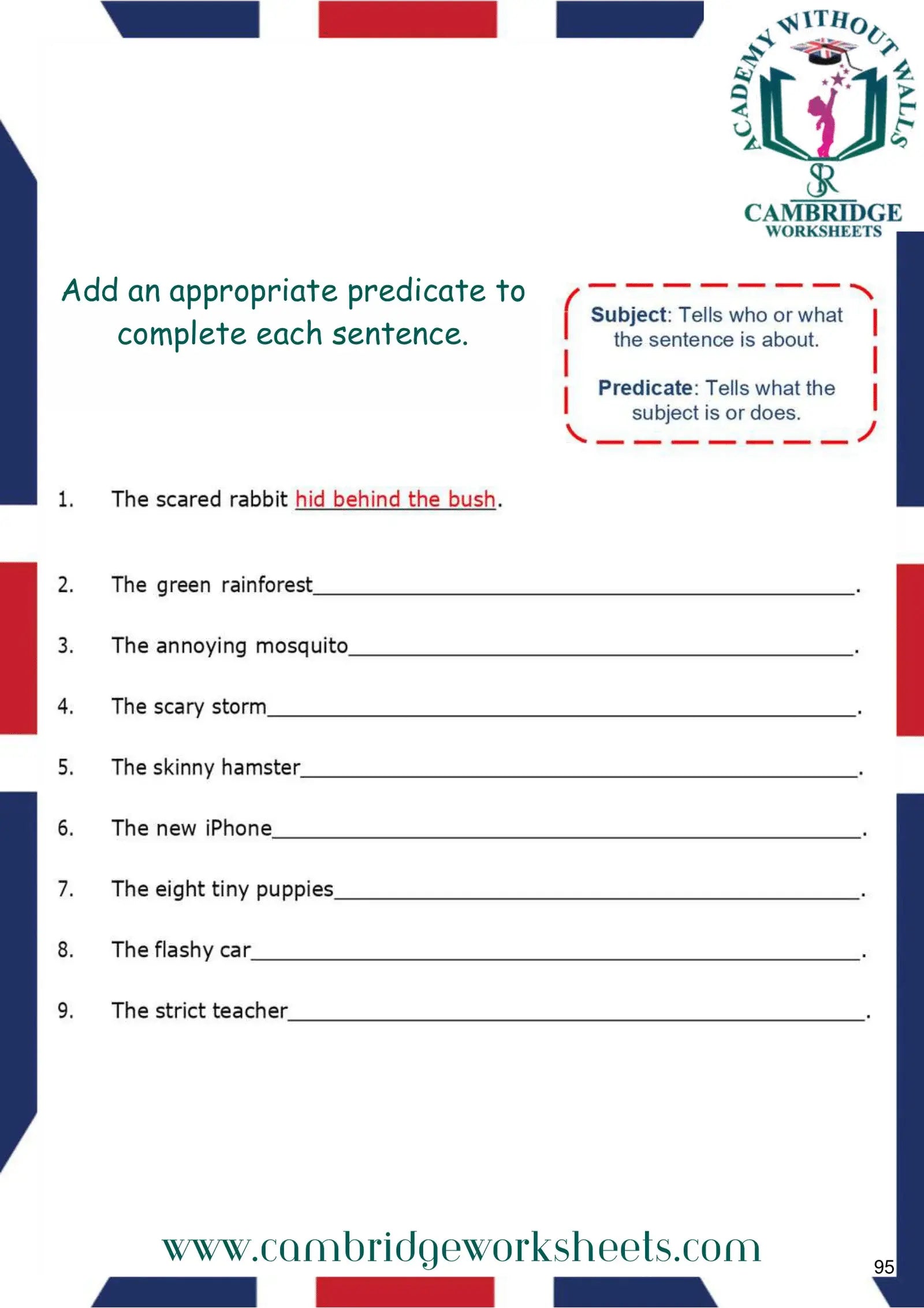 Grade 3 Separate Grammar-101