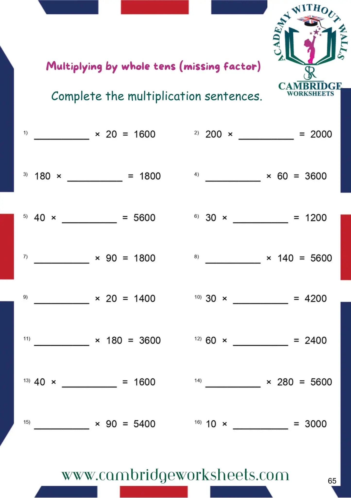 Grade 3 Maths Sep-071