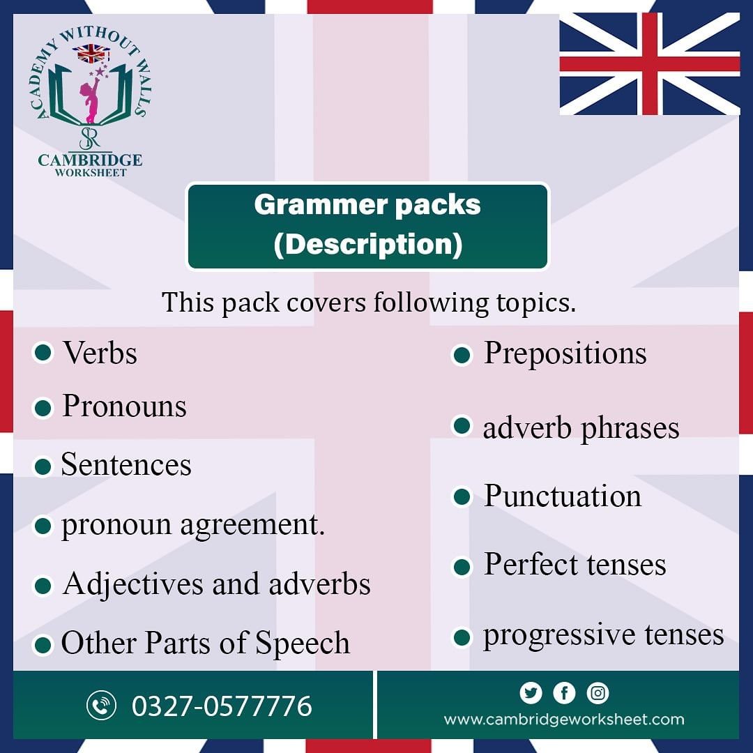 Grammar Pack (Grade 2)