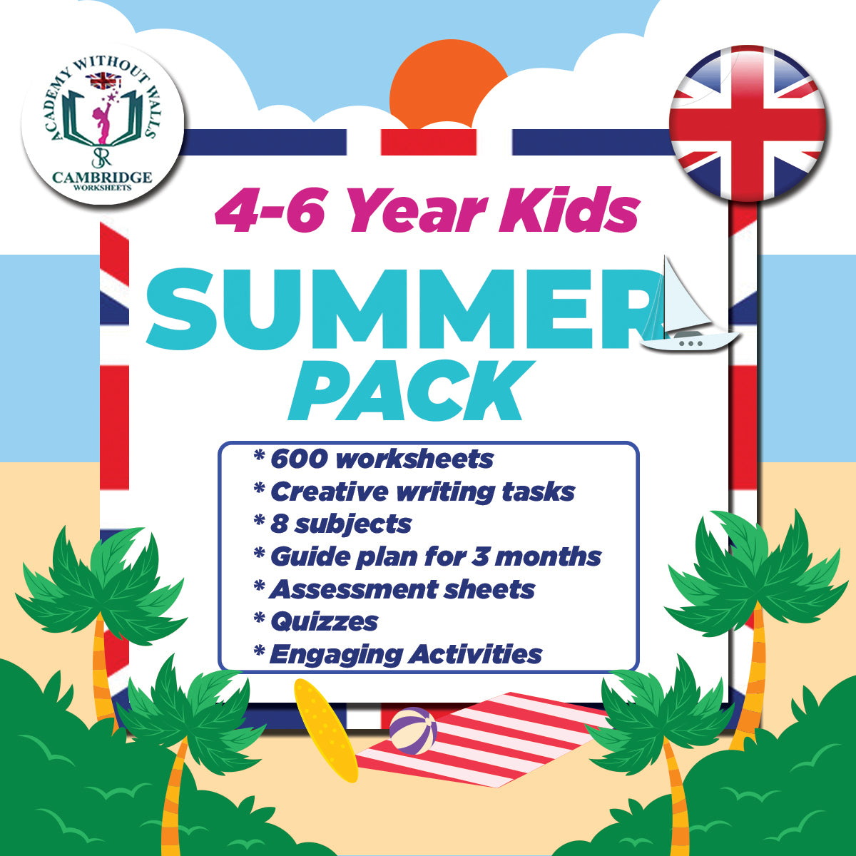 Summer Pack (KG2 / Prep)