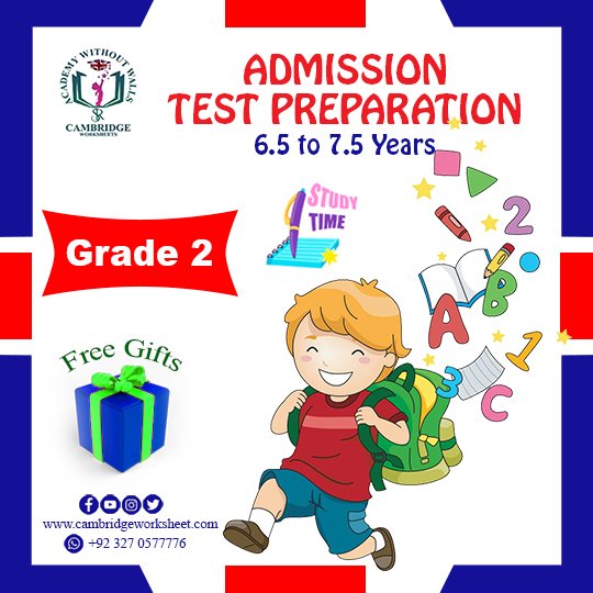 Admission Test Preparation (Grade 2)