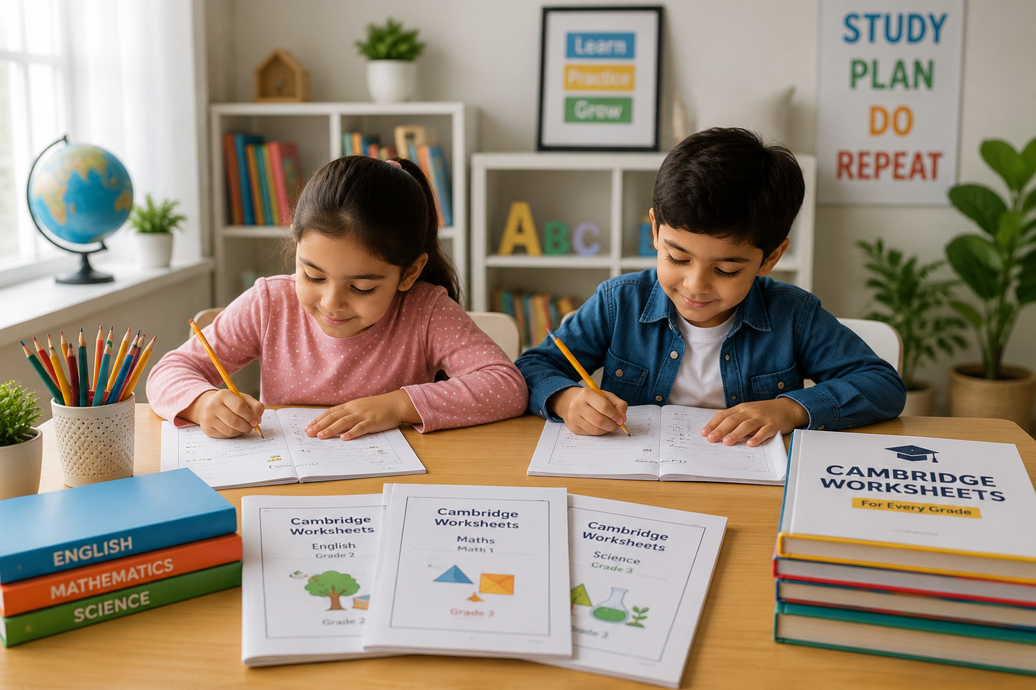 About Cambridge Worksheets – Learning Resources for Nursery to Grade 8