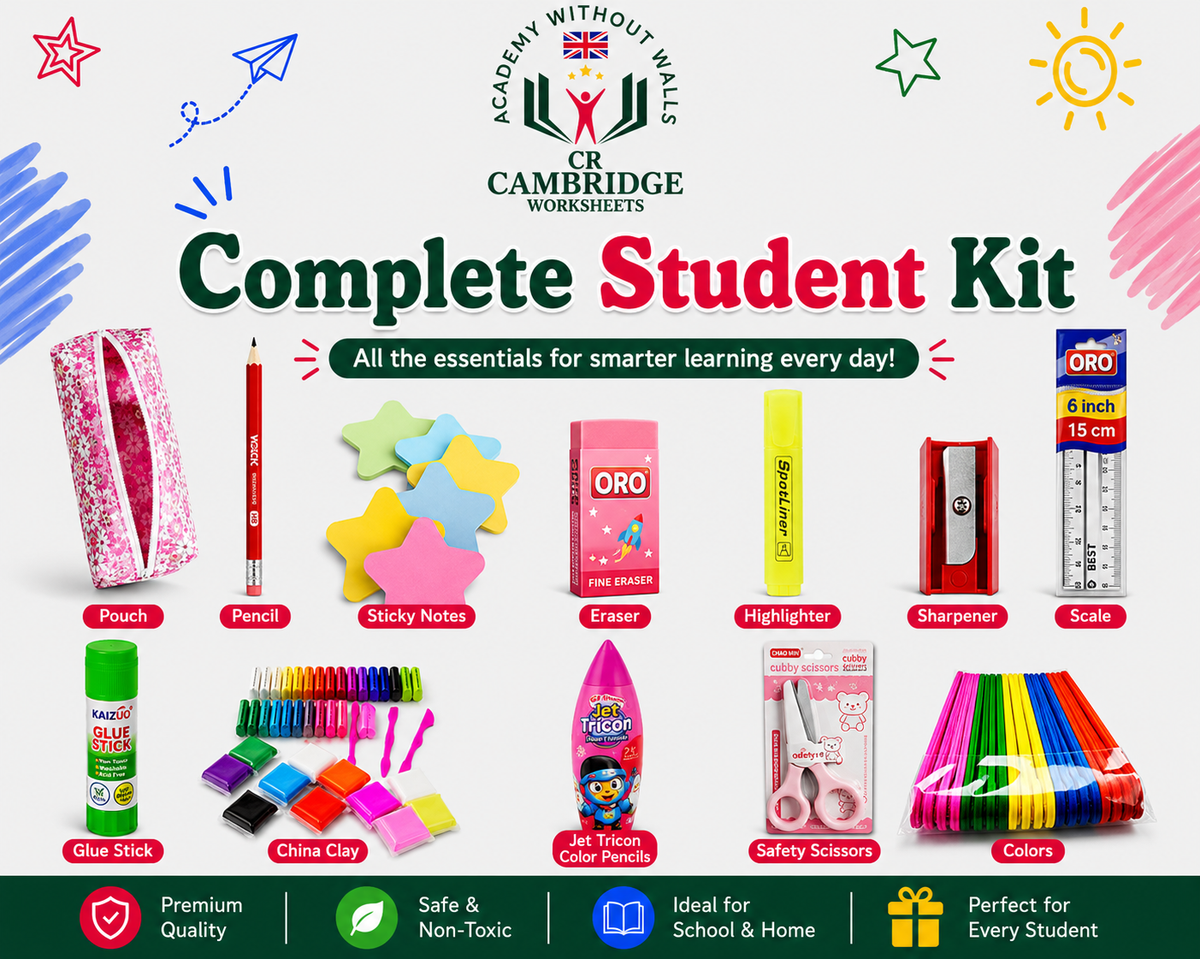 Complete Student Kit with school stationery essentials