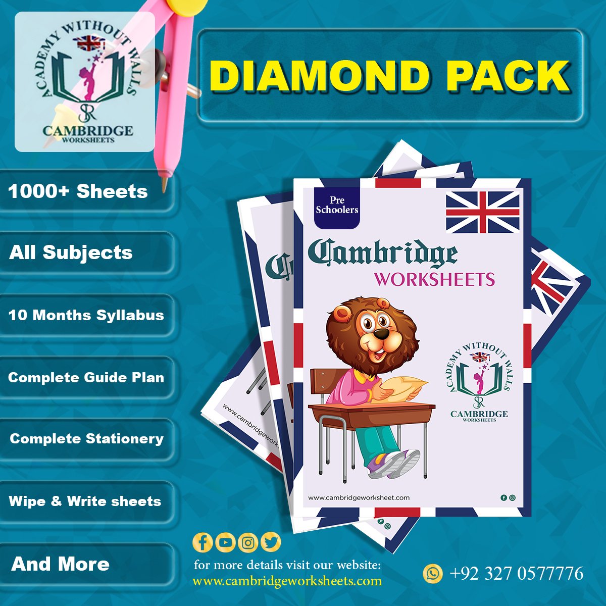 Diamond Pack (Full Learning Pack) Pre Schoolers