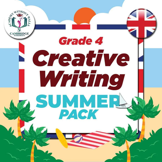 Grade 4 composition writing workbook for school students