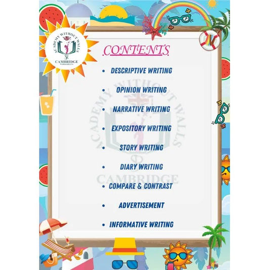 Grade 5 Creative Writing Pack with printed English worksheets