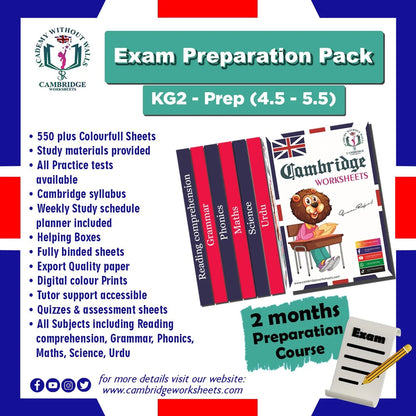KG2 / Prep Exam Preparation Pack