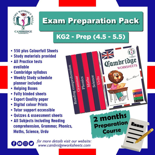 KG2 / Prep Exam Preparation Pack