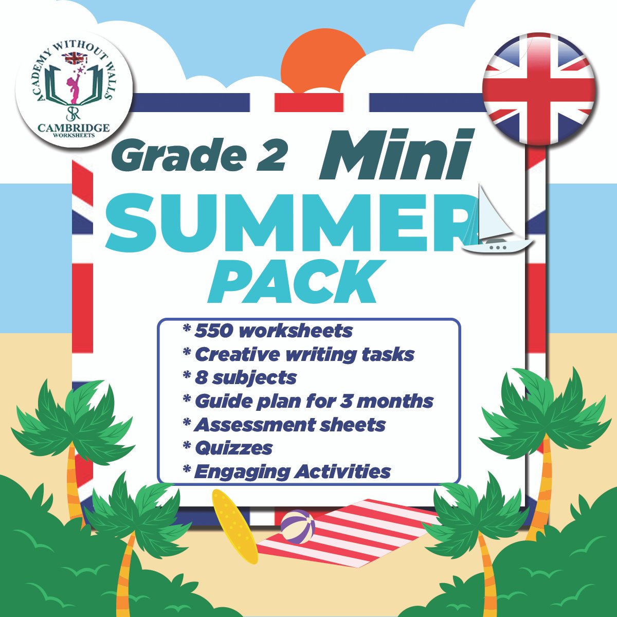 Mini Summer Pack (Grade 2)