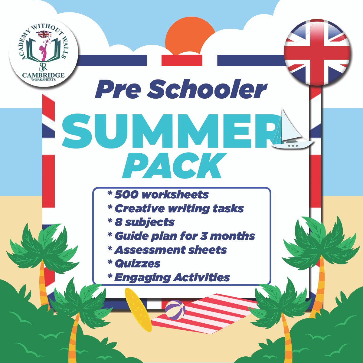 Pre Schooler Summer Pack