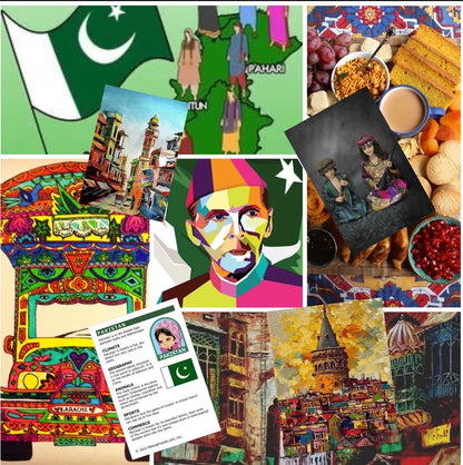 Pakistan learning workbook for children with fun activities