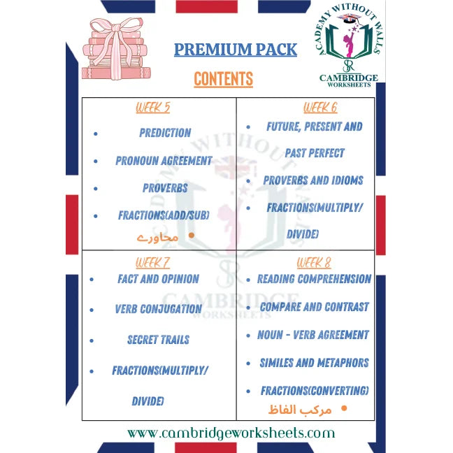 Printed Grade 5 exam practice worksheets for primary students