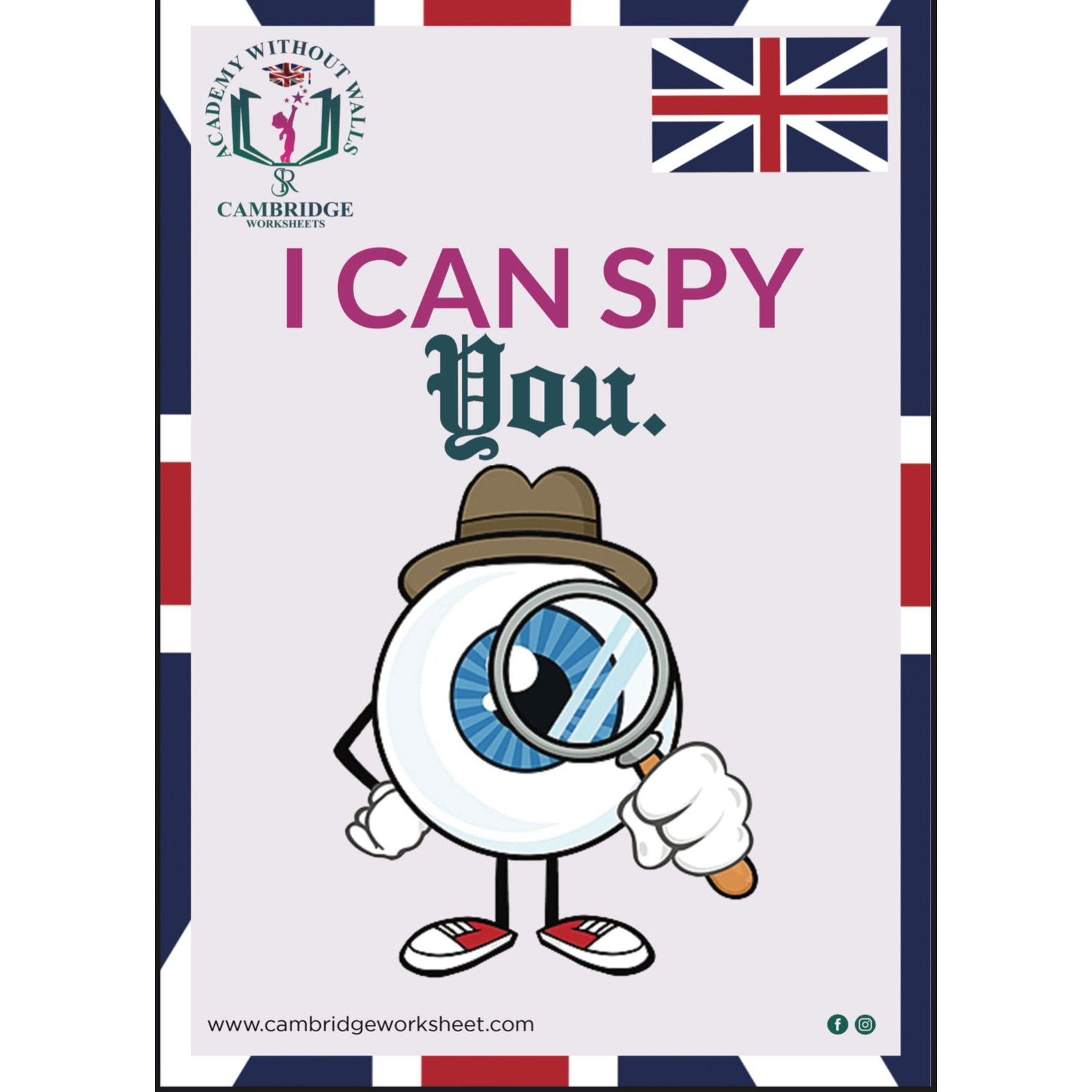 I Can Spy You Activity Pack