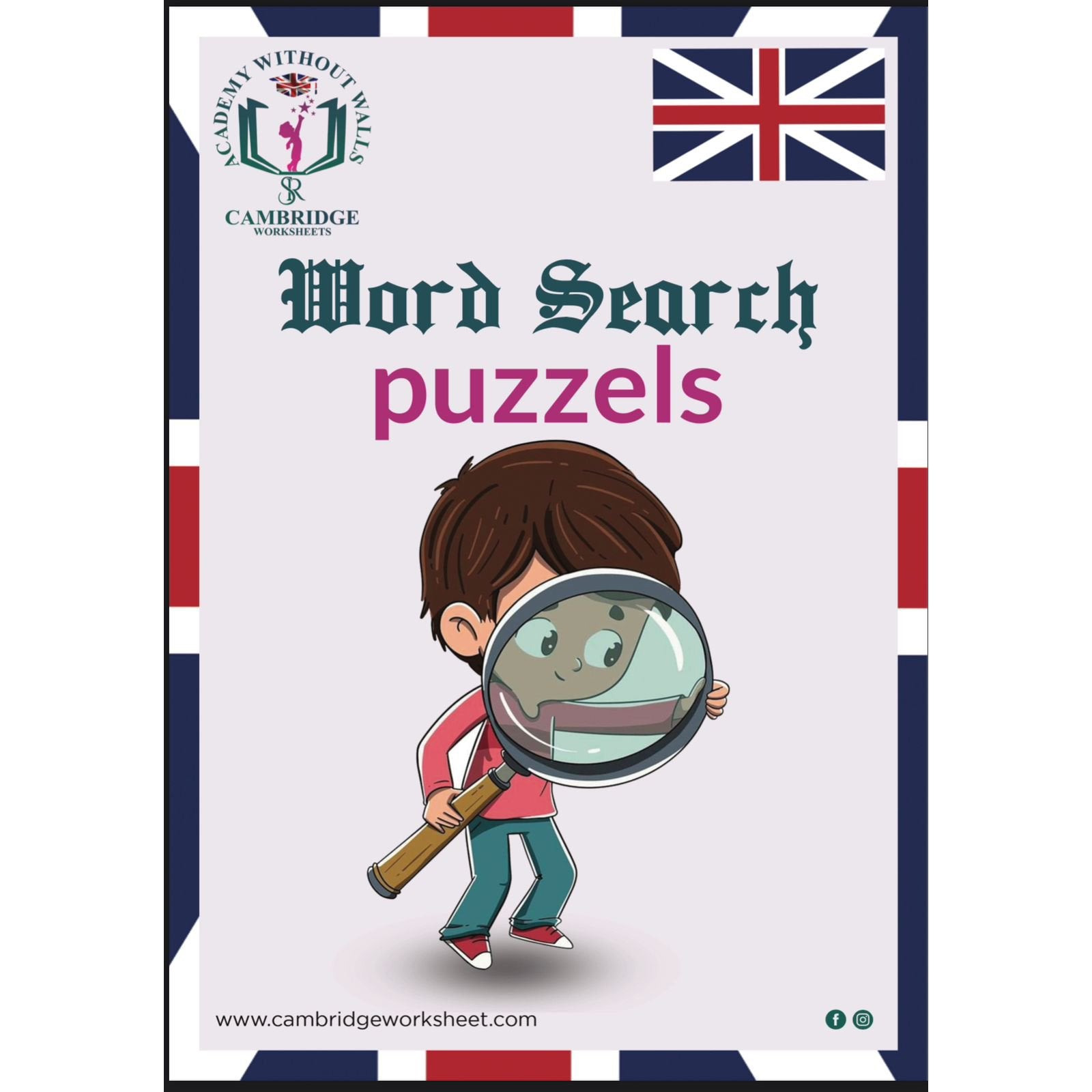 Word Search Puzzles Activity Pack