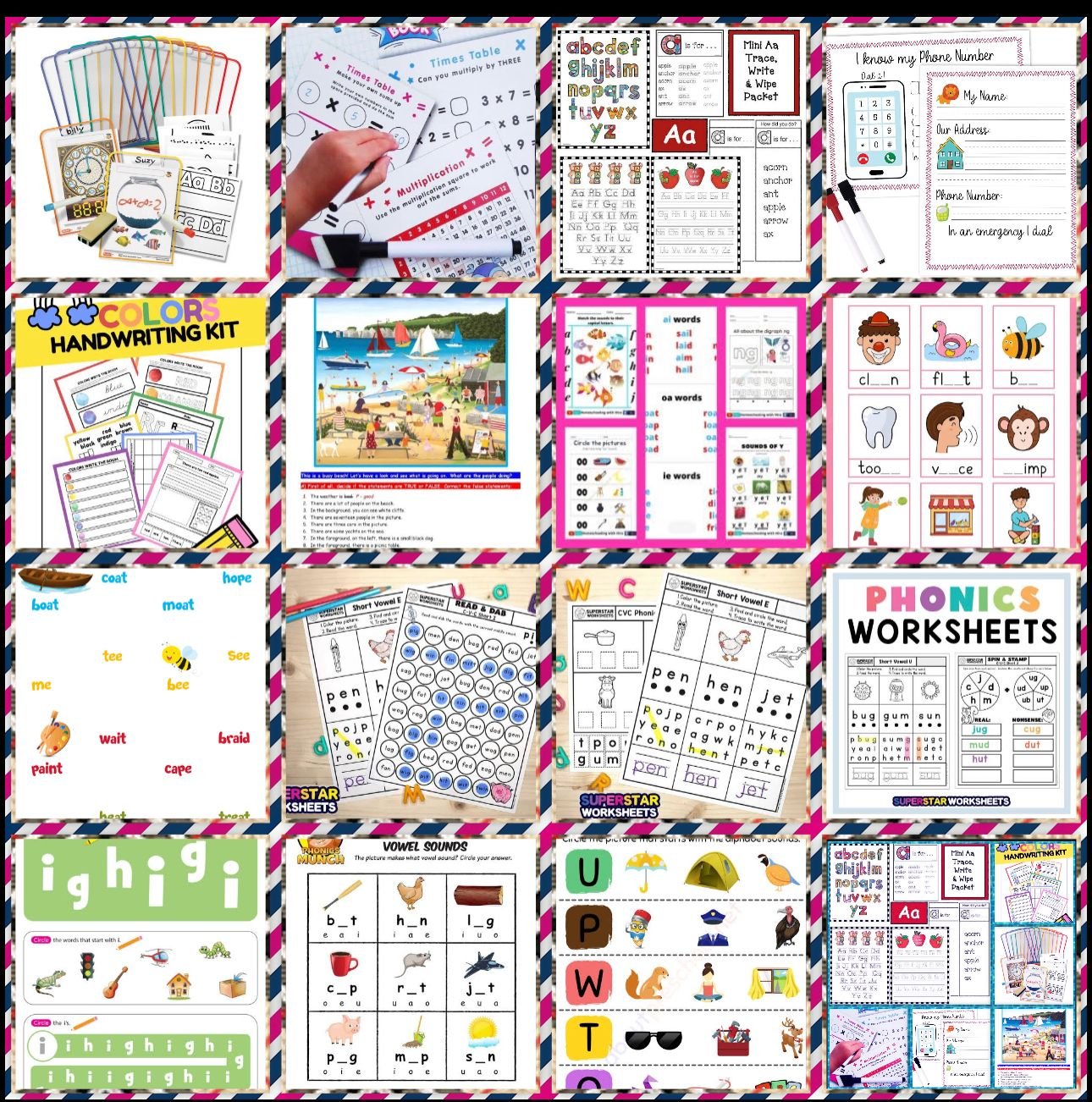 Phonics Activity Pack