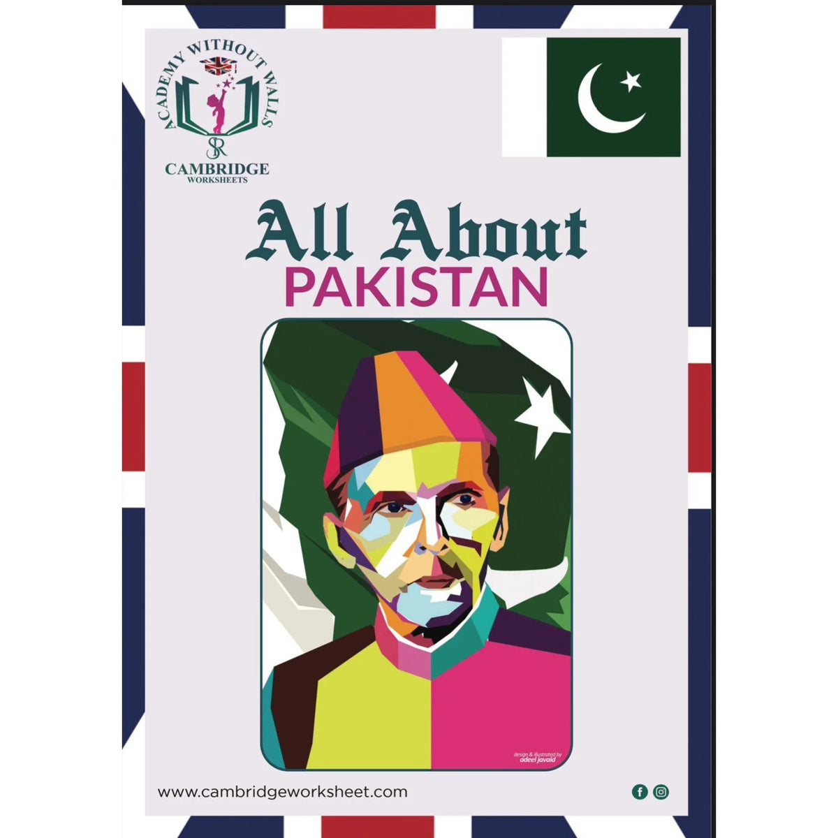 All About Pakistan Activity Pack with printed educational worksheets