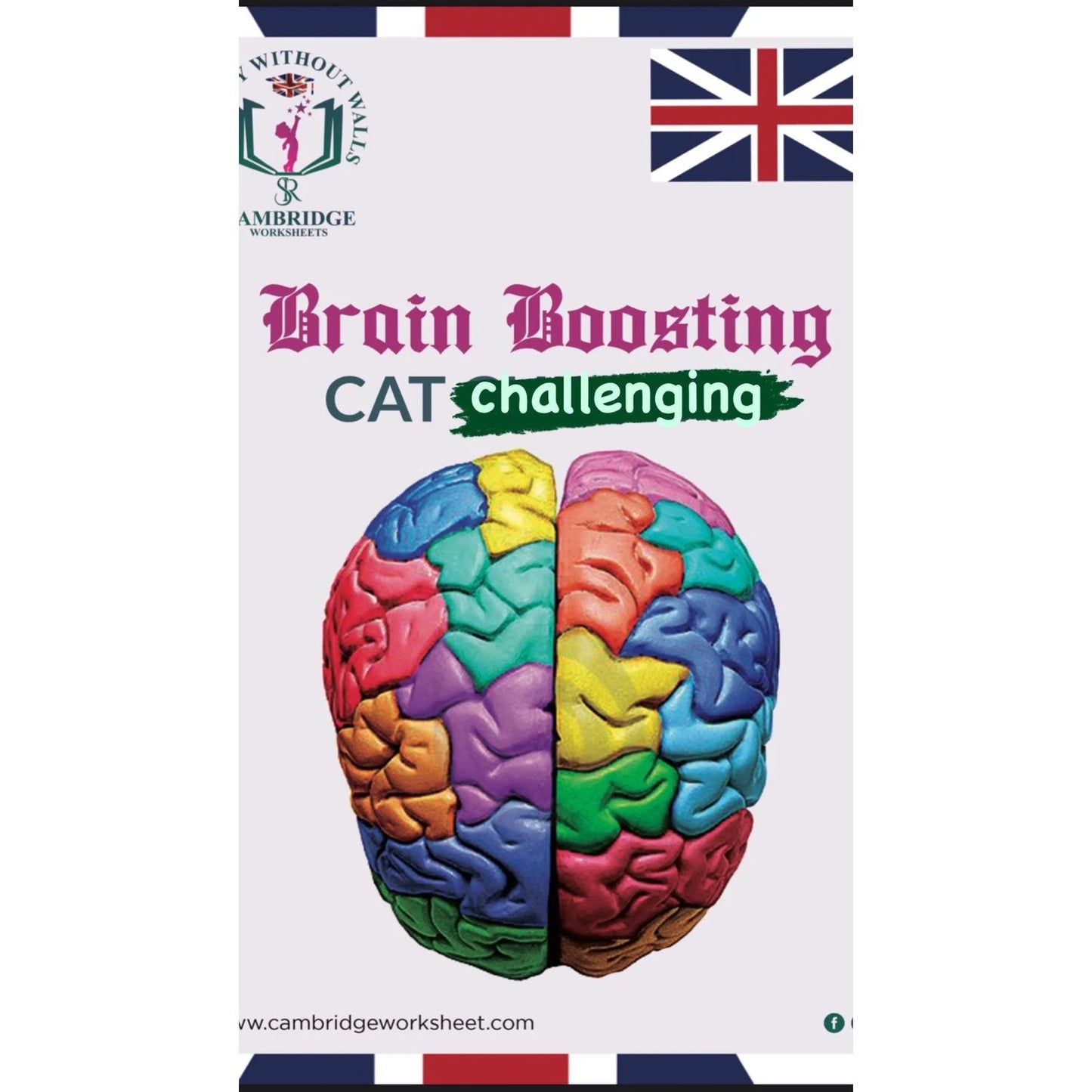 Brain Boosting Challenge Activity Pack with printed IQ activities