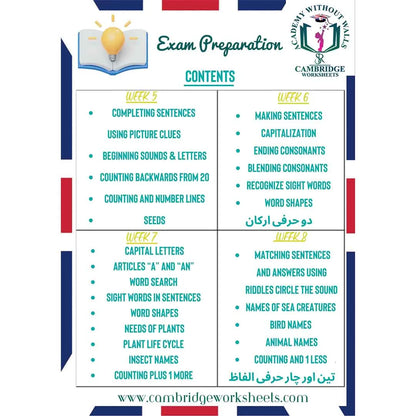 KG2 / Prep Exam Preparation Pack