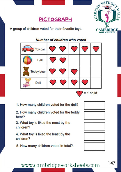 Grade 1 addition worksheets with Cambridge math's activities
