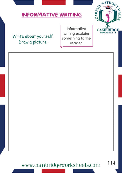 Grade 1 Grammar Pack Contents Page 4 – Cambridge Worksheets