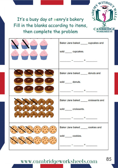 Grade 1 place value worksheets for maths learning
