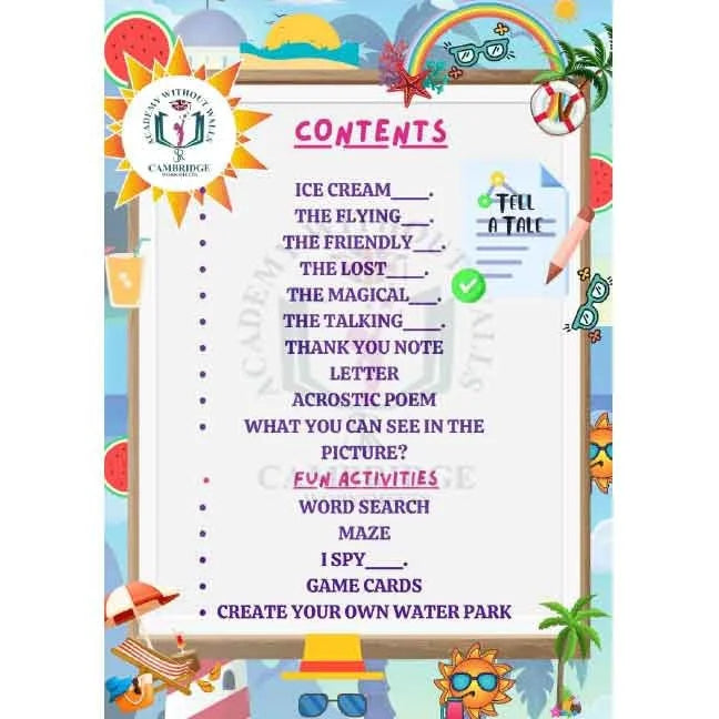 Winter learning activities for Grade 2 students in Pakistan