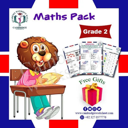 Grade 2 Math's Pack Cambridge printed math's worksheets