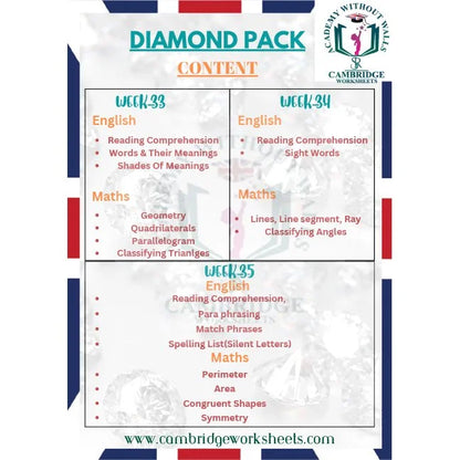 Grade 3 Cambridge Full Year Learning Pack for students in Pakistan