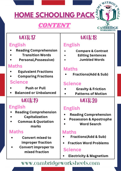 Grade 3 Vocabulary and Spellings worksheets bundle