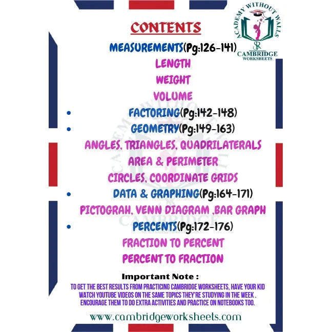 Educational Grade 4 math activities for students