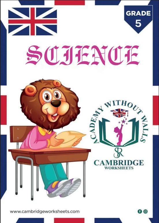 Grade 5 Science Pack with printed science worksheets