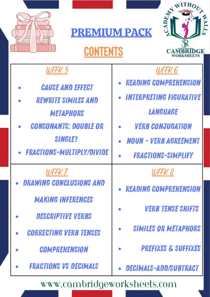 Grade 6 learning bundle for essential subject practice