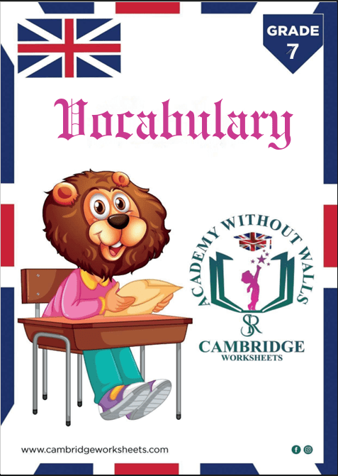 Grade 7 Vocabulary Pack printed worksheets