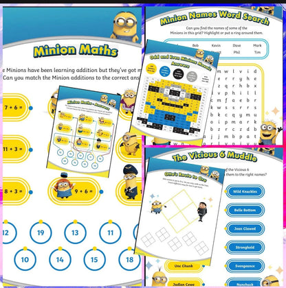 Mystery activity workbook for children aged 4 to 7 years
