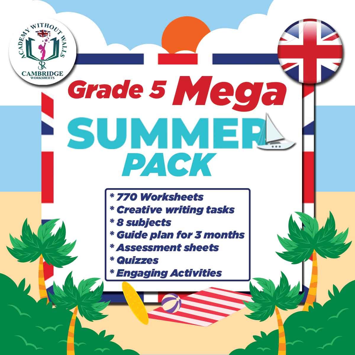 Mega Summer Pack (Grade 5)