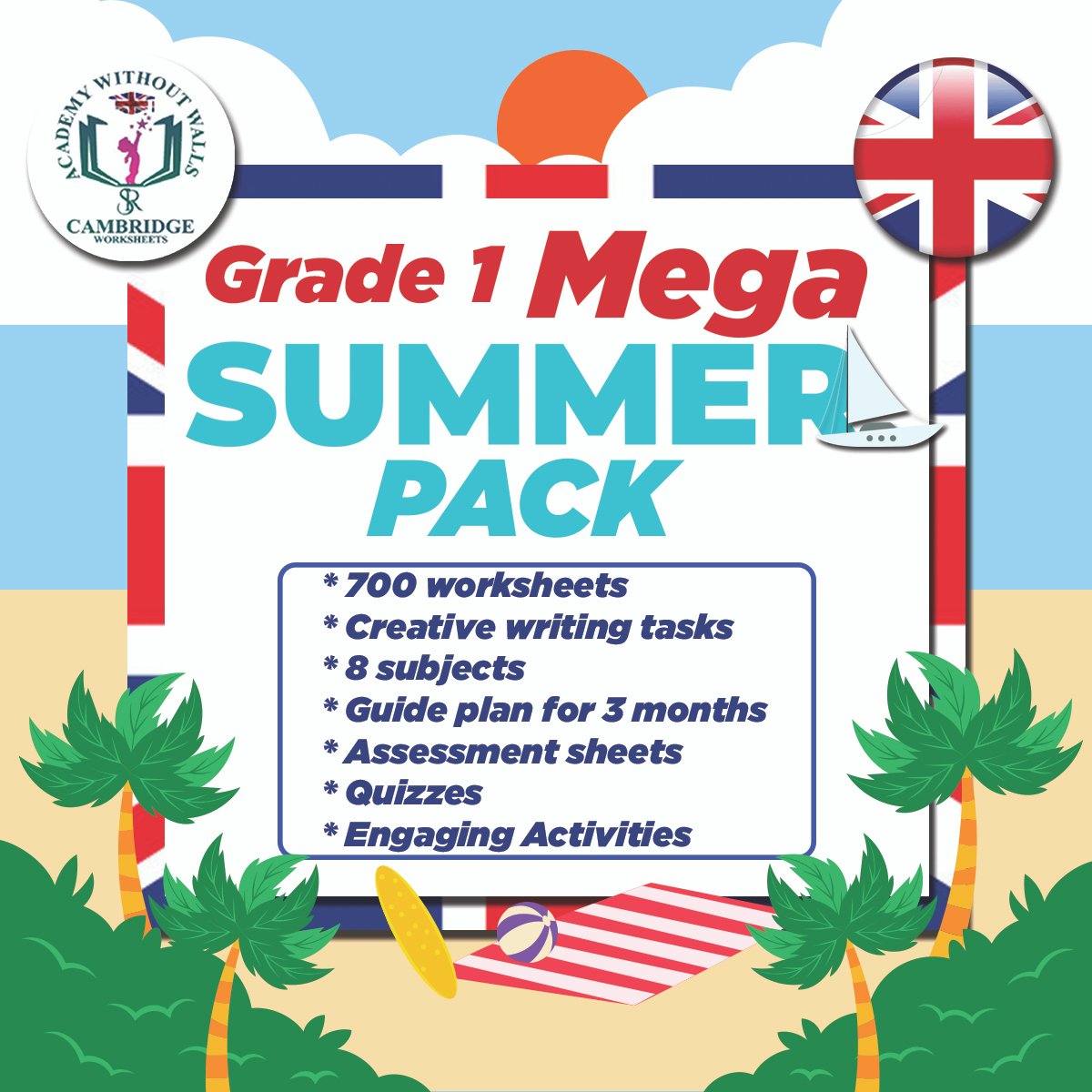 Mega Summer Pack (Grade 1)