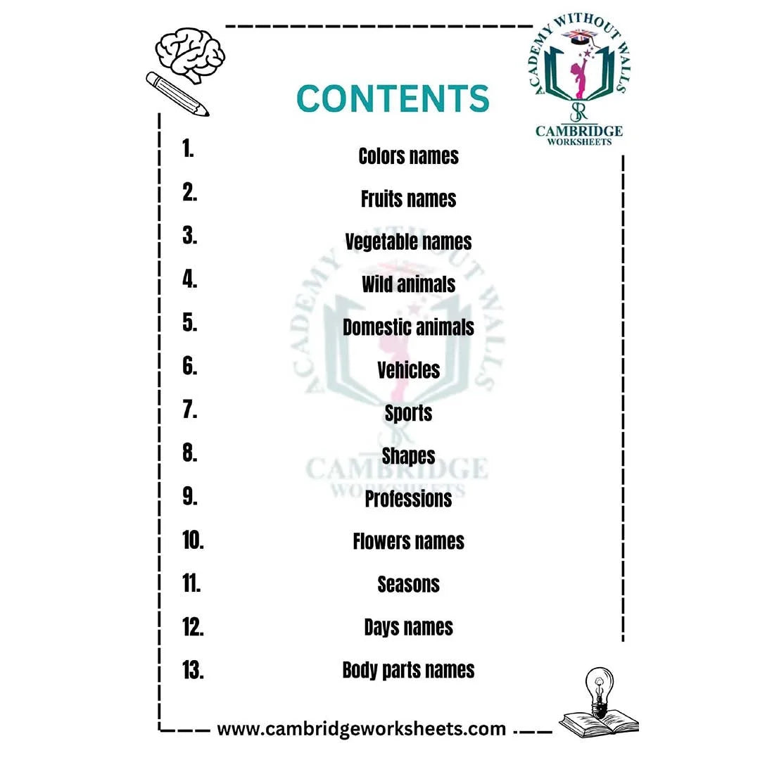 reschool admission workbook for letters numbers and shapes