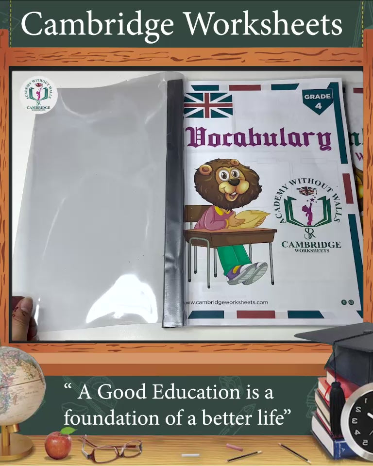 Vocabulary Pack (Grade 4)