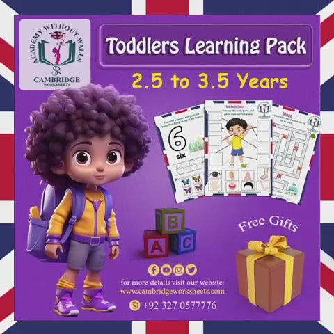 Toddlers learning Pack