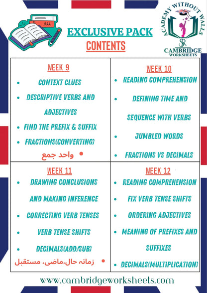 Grade 5 enrichment bundle for home and classroom learning
