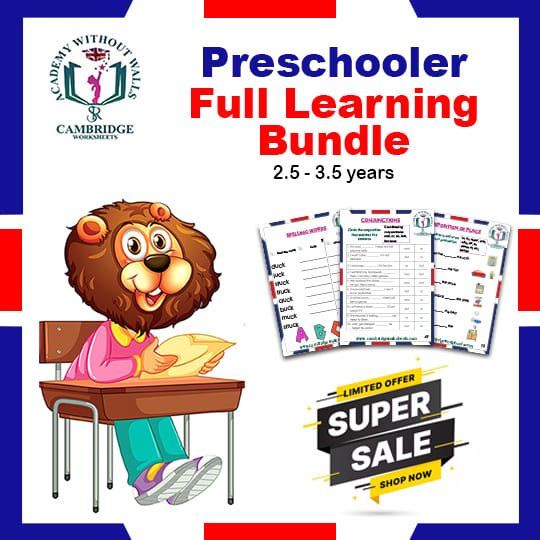 Preschooler/Playgroup Full Learning Bundle