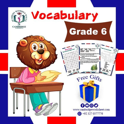 (Grade 6) Vocabulary Pack